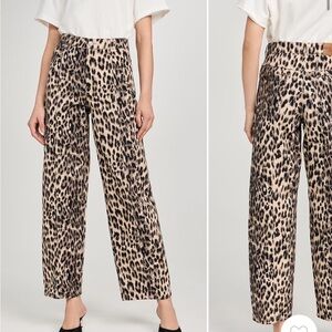 Baum Und Pferdgarten Cheeta Print Barrel Pants